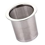 Kaffeefilter kaffefilter coffee filter Feinmaschiger Filter tee kochen Tee Infusionsfilter Tee-Ei für losen Tee losen Tee ziehen lassen Teekugel-Ei Netzfilter Teesieb aus Edelstahl Amosfun