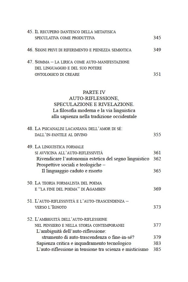 Il «Paradiso» di Dante e le origini teologiche del pensiero moderno. Verso una filosofia speculativa dell'autoriflessione