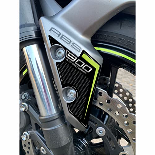 Protection de pare-chocs Z900 anti-rayures kit autocollants résine moto