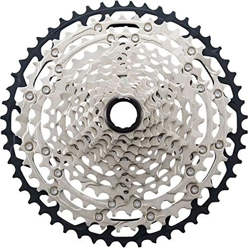 SHIMANO SLX CS-M7100 Cassette - 12-Speed, Silver/Black, Micro Spline