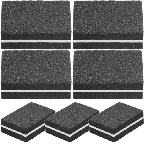 DECORNIJIA 50 piezas Bloque Pulidor Uñas Doble Cara para Manicura y Pedicura y Portátil para Lijar y Brillo Profesional y Doméstico