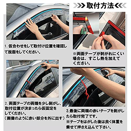 Amazon | 【ドアバイザー】アウディ A4(B9) 8WC系 セダン