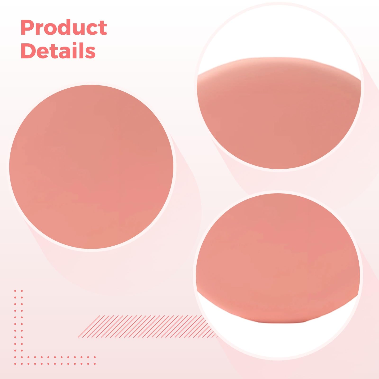 LED Schminkspiegel mit Licht, Pinker Kompaktspiegel, klappbares Handspiegel Design, Glasspiegel mit Beleuchtung, 4,7 in / 12 cm, für Reise, schnelle Korrekturen und den Alltag unterwegs