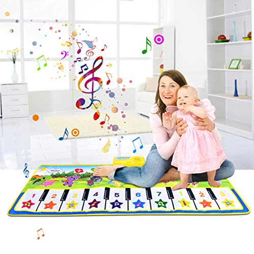 Kinder Musikmatte von Funkprofi Interaktive Tanzmatte für Kinder