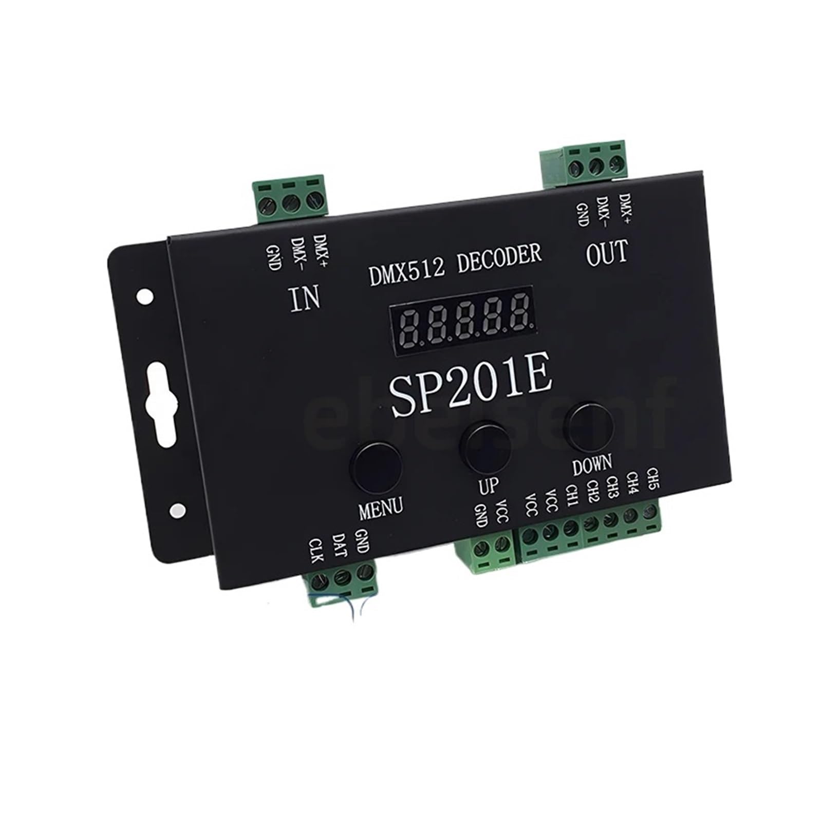 Décodeur DMX512 SP201E pour ruban LED SPI 1024 pixels 5V 24V