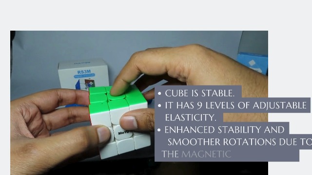 Moyu rs3m Magnetic Cube 3x3 2020 High Speed for Kids and Adults (1