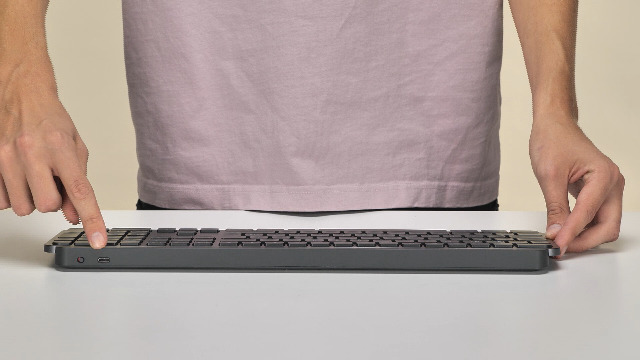 Logitech MX Keys Advanced Illuminated Wireless Keyboard, Bluetooth