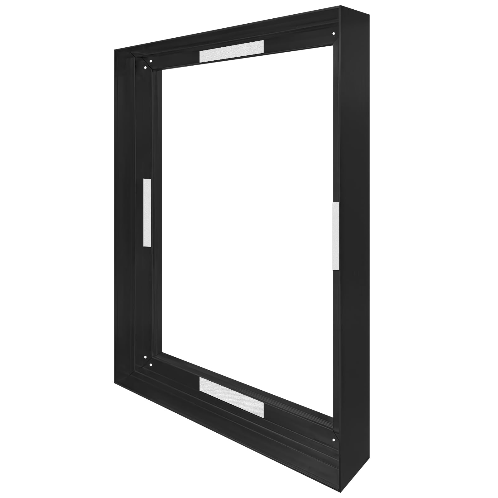 Floating Frame for 40x40cm(16x16in) Canvas Paintings with 0.98in Deep,Black