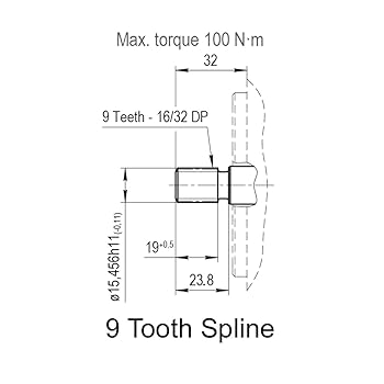 Amazon.com: Magister Hydraulic Gear Pump 9 Tooth Spline
