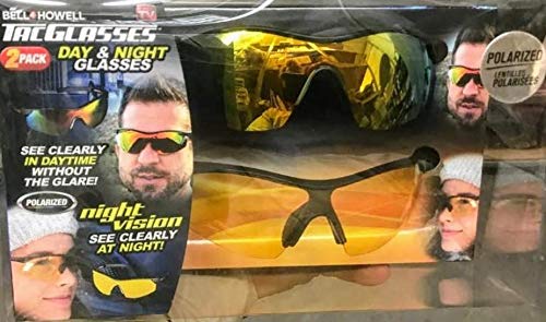 Bell+Howell TAC Glasses Sports Polarized Sunglasses for Men/Women 2 Pack2