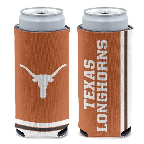 WinCraft NCAA Texas Longhorns Slim Can Cooler, Team Colours