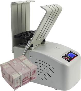Money Binder Bill Bundling Strapping Machine Paper Currency Bundle Equipment Banknote Binding Machine Currency Tie Binding Machine Quick Banknote Management Machine