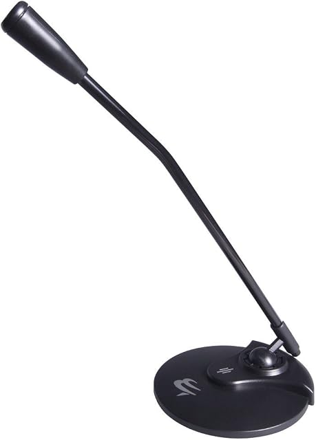 Desktop PC Microphone Slimline Design Noise Reducing 3.5mm Jack Connection VOIP Laptop Computer Plug and Play