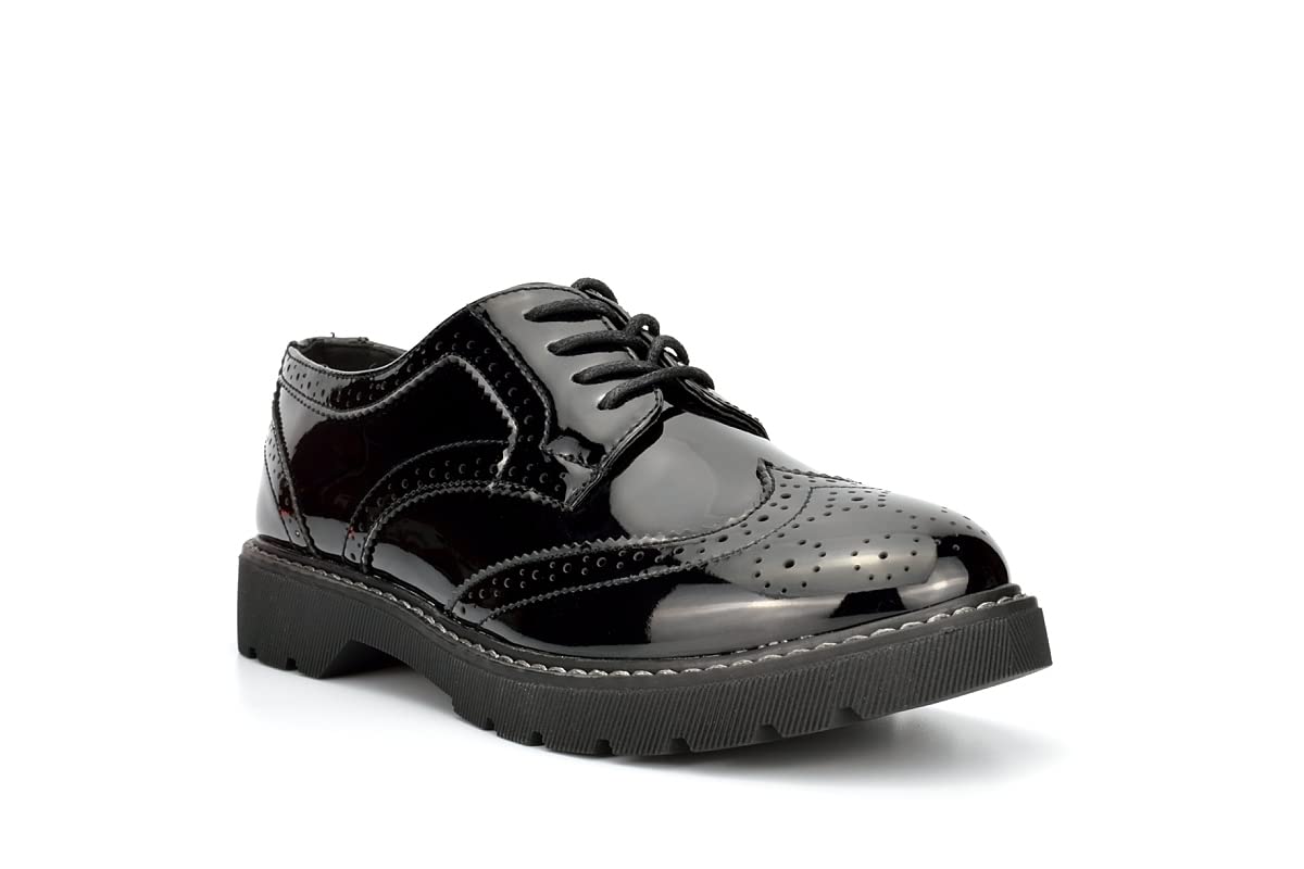 GenericWomens Brogues Girls School Shoes Ladies Brogue Shoes Girls Brogue  School Shoes Girls Patent School Shoes Girls Brogues Ladies Brogues Womens
