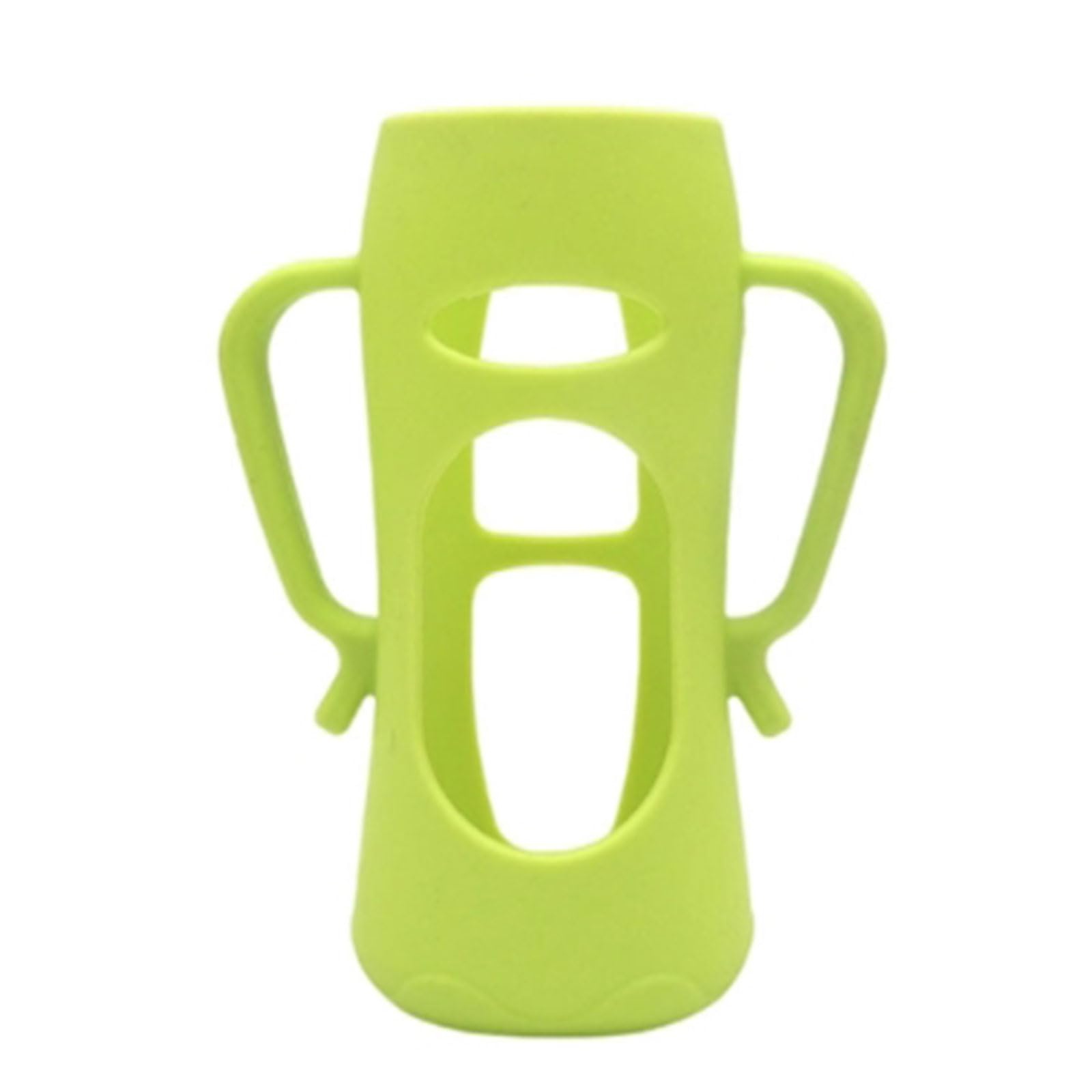 YROHGKPN Shockproof Milk Bottle Protector Secure Grip Design Food-Grade Silicone for Infant Heat Shockproof Silicone Cover