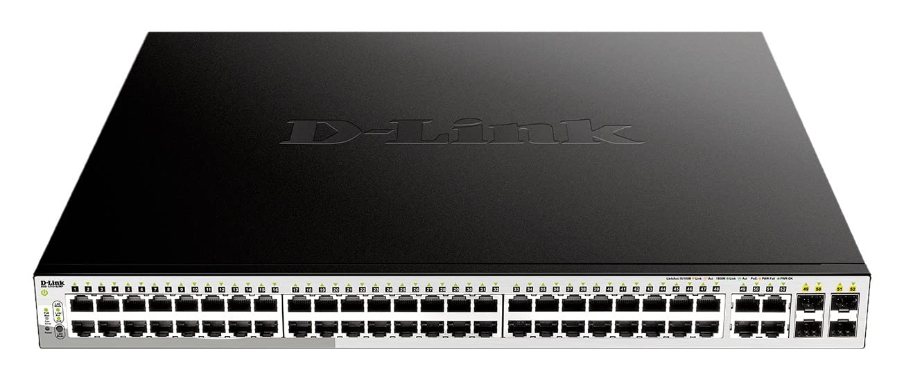 ルーター・ネットワーク機器 D-Link Smart Managed PoE Switch HUB D-Link、PoE+対応ギガビットアンマネージドスイッチ「DGS-1008P-80