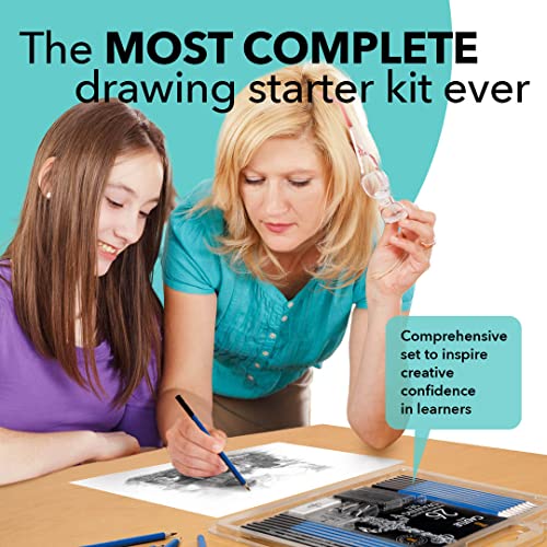Castle Art Supplies FBA_TPS00002 26 Piece Premium Drawing And Sketching Set | For Artists thumb #1