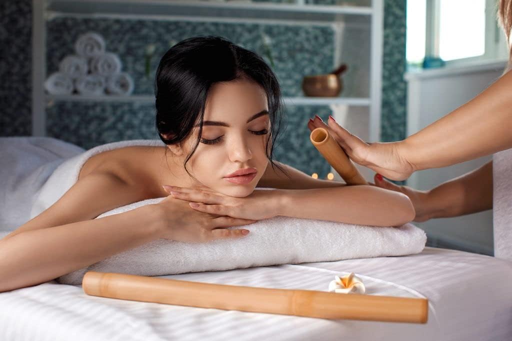 Swedish Massage Kit, Bamboo Massage Stick Set Of 14, Maderotherapy Roller