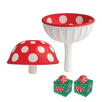 Mushroom Funnel for Kitchen,Cute Foldable Silicone Mini Funnel for Filling Small Bottles,Fun Gadgets, Chemistry Gifts 2pcs