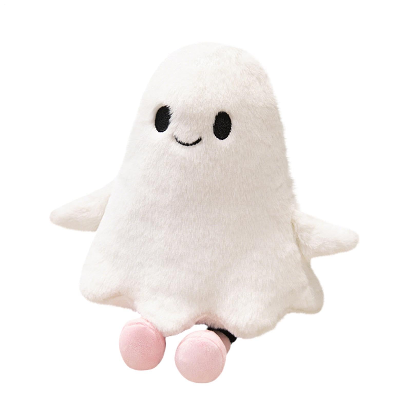 Peluche Fantasma Halloween de 30 cm mullido para decoración de hogar 8