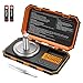 ORIA Digital Feinwaage, 50g / 0,001g Milligramm Waage, Präzisions Waage, Taschenwaage Schmuckwaage, Tragbare Mini-Waage, 50g Kalibriergewichte & Pinzetten, Tara Funktion, LCD-Anzeige - Orange