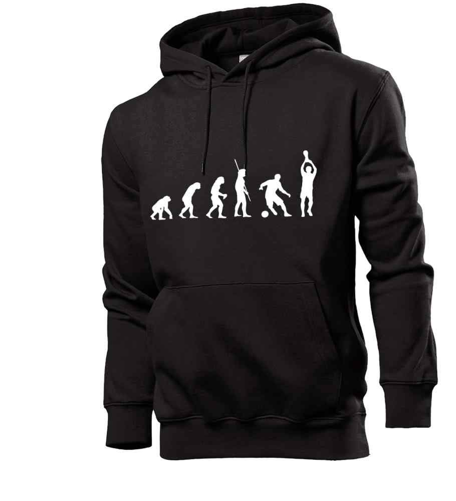 de - Sudadera con capucha para hombre Negro M