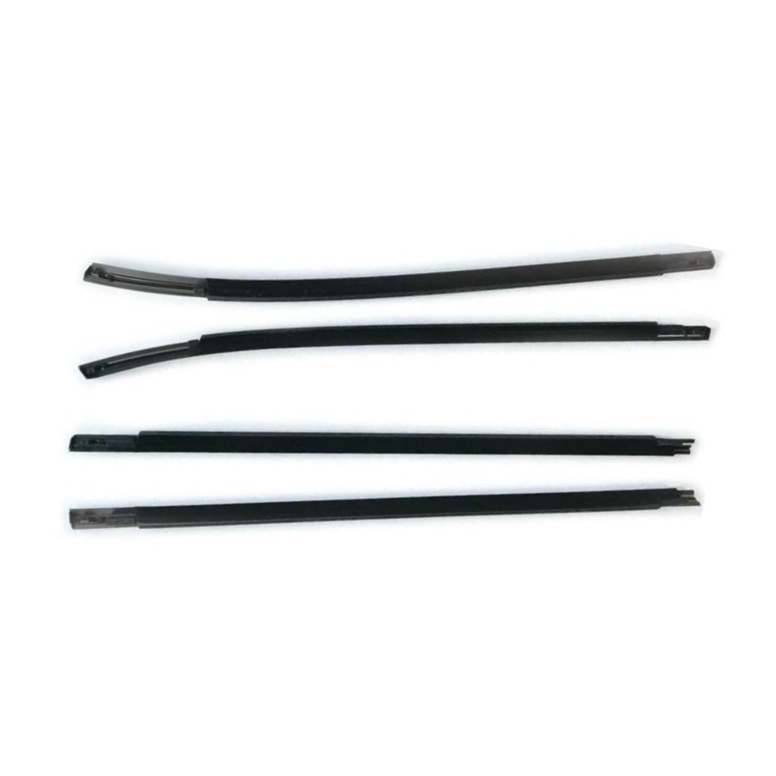 Car Weather Stripping Compatible with Hyundai for Tucson LM 2nd 2010-2013 for IX35 4pcs Car Windows Glass Weatherstrip 822102S000