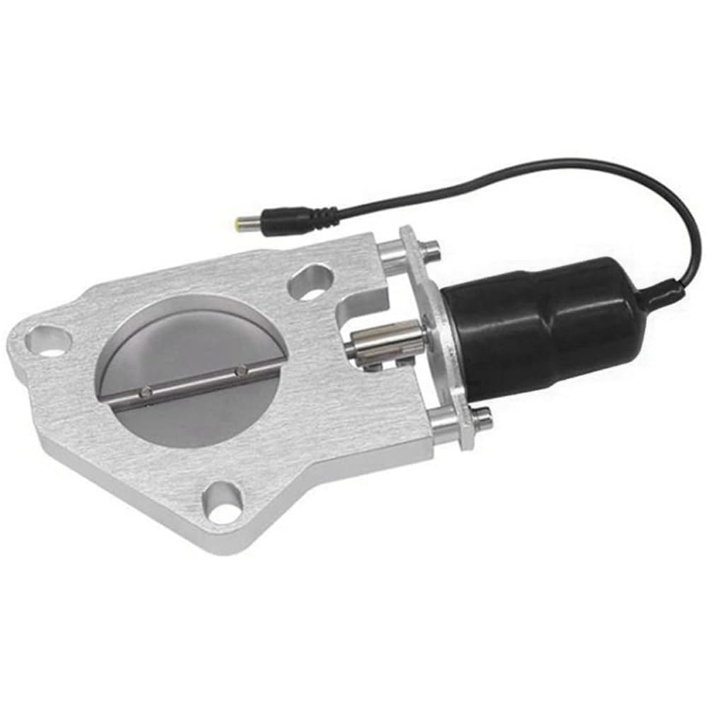 SHABD Remplacement pour Gorge de Queue de Tuyau D'Échappement de Soupape de Commande Électrique en Aluminium Modifié (Applicable à 3 Pouces)