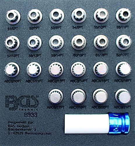 OC-PRO EXTRACTEURS ECROU ANTIVOL Volkswagen