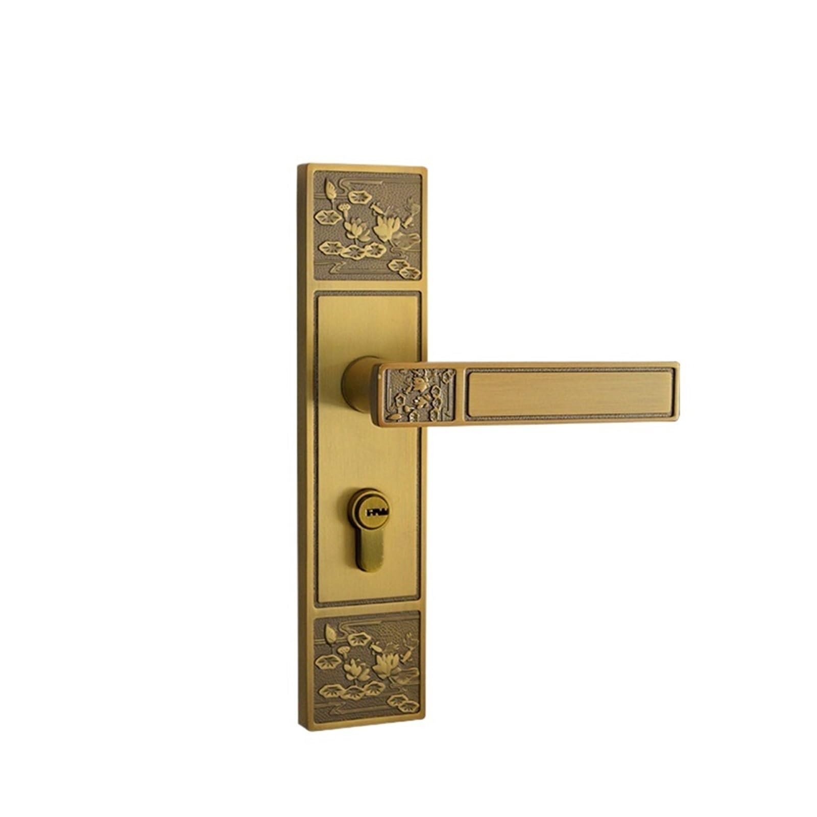 Aleación de Zinc Cerradura Dividida Mecánica Oficina FB0208 | Interior(Bronze)