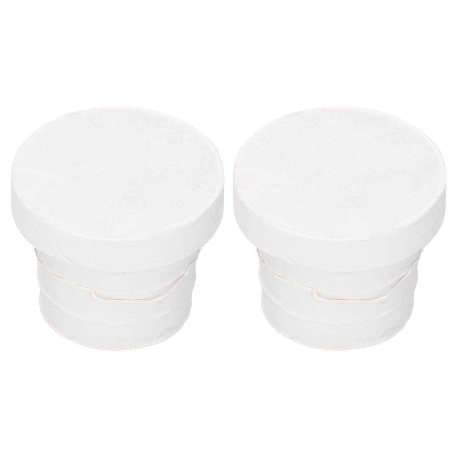 Poolleiter Gummipuffer 2 Stück - Stoßdämpfer Für Schwimmbadleitern Weiß