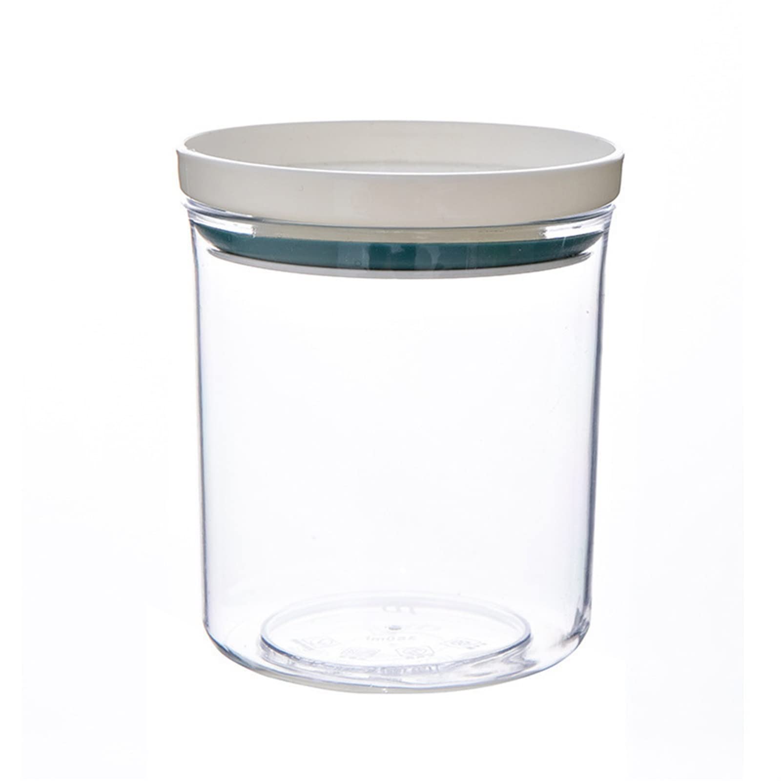 JINGYAN Storage Jars Food Storage Container Kitchen Pantry Organizer With Airtight Lid Stackable Canister For Flour Sugar Cereal