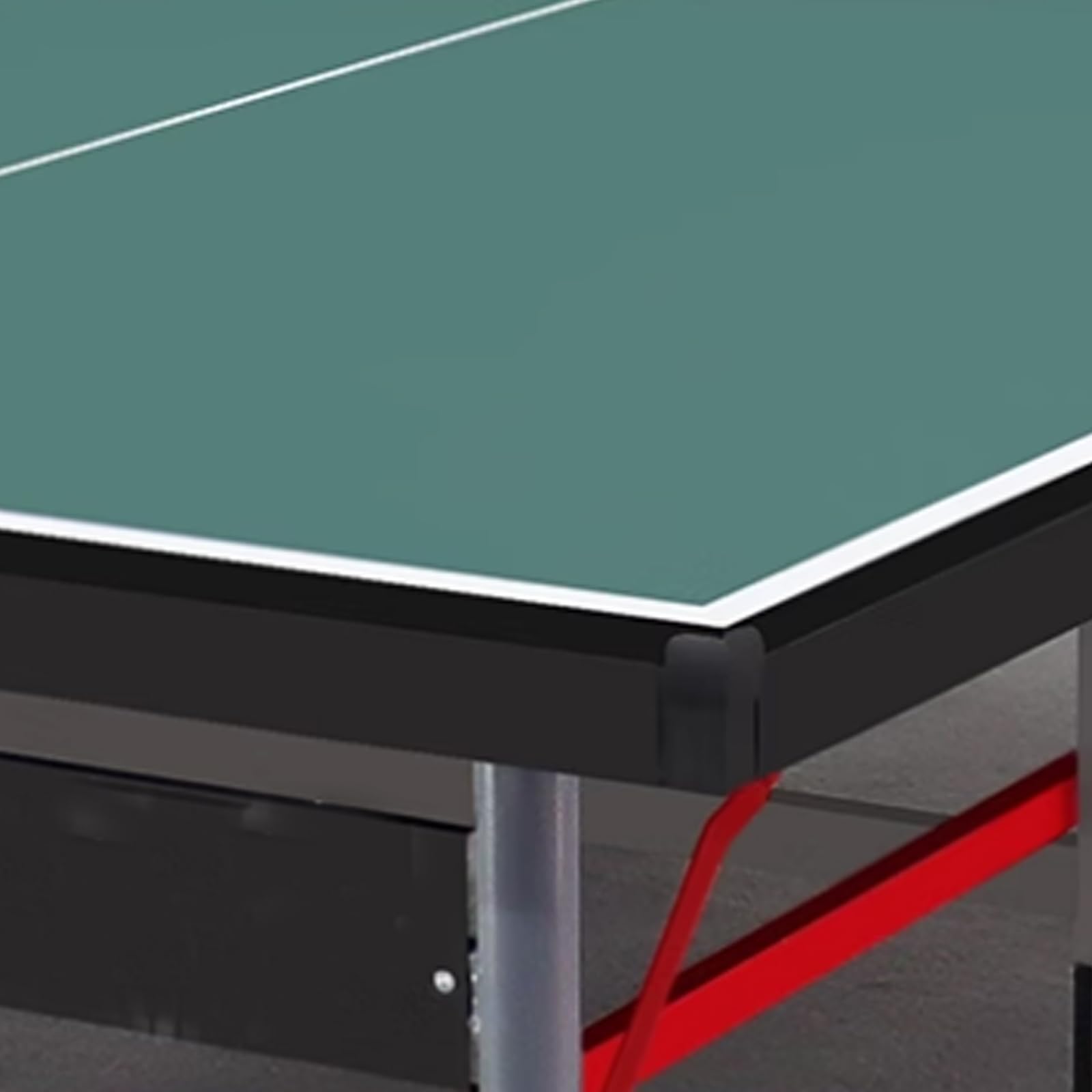 Tavolo da ping pong per interni, tavolo da tennis da tavolo per casa, tavolo da tennis da tavolo standard pieghevole per interni, tavolo soldato, tavolo mobile con custodia