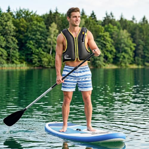 Image of Rrtizan Inflatable Snorkel Vest for Adult, Suitable for Adult 90-220lbs