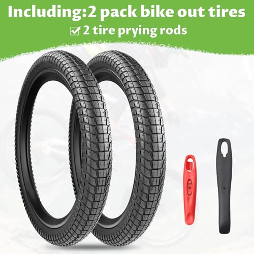 20×1.95 / 20×2.1 / 20×2.25 Bike Tires High-Durability