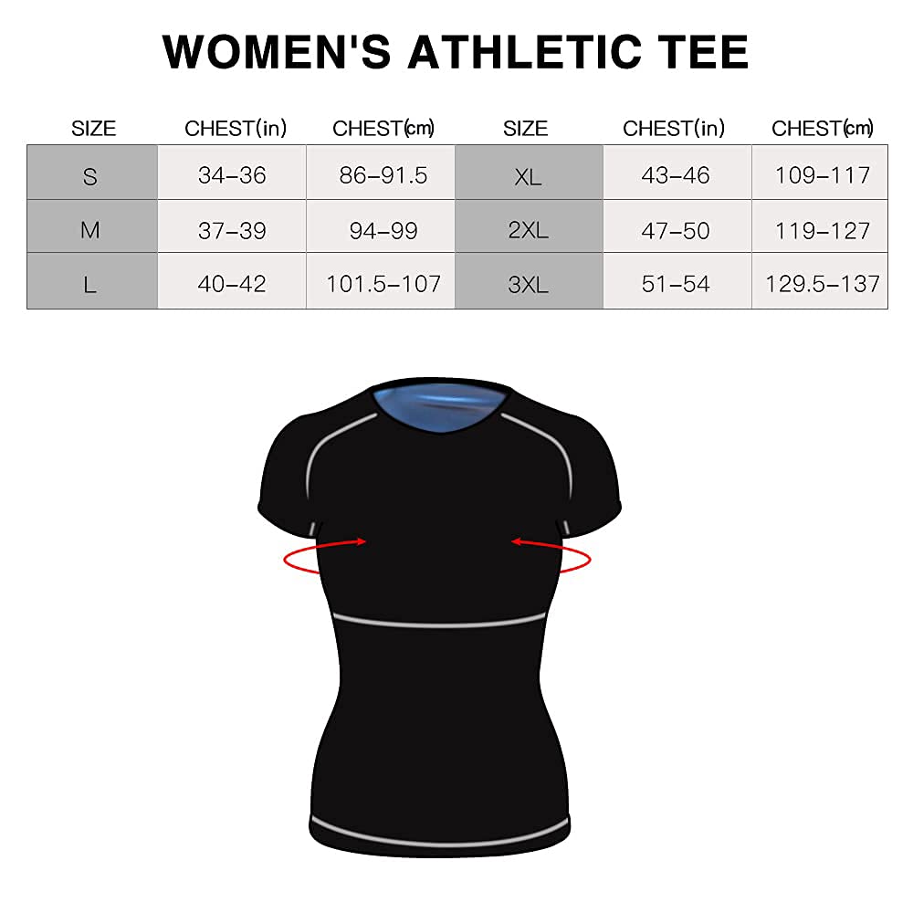 T-shirt de sauna pour femme, sans néoprène, pour exercice quotidien, bleu, Medium