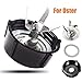 Produktbild Haofy 3 pcs Zusatzmesser Multifunktionsmesser Ersatz Mixer Cutter mit Bodenplatte und Dichtungsgummidichtung O-Ring, Ersatzteile für Oster Mixer - Schwarz, Klingen Edelstahl Messer, Blade Ersatz-Set