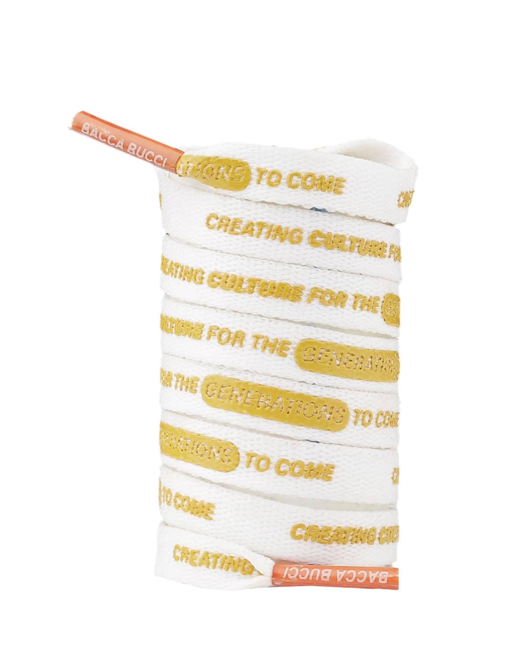 Bacca Bucci "Creating Culture Sneaker Laces White and Yellow (B0D9Q5K51L) Amazon Price History, Amazon Price Tracker