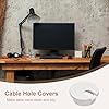 Sourcing Ap 6Pcs Cable Hole Cover, 1.38Inch/35 ABS Desk Cable Wire - View #7
