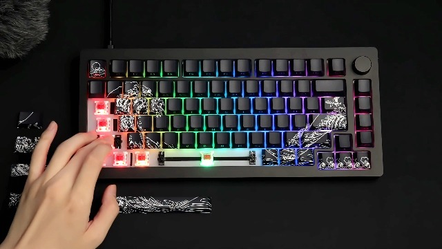 Amazon.com: XVX Shine Through Keycaps - Double Shot PBT