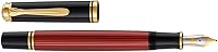 Vista 4 de Pelikan Pluma estilográfica Premium M600 F Plume negro/rojo
