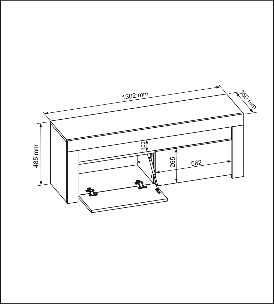 Selsey - 34 cm diepe - Design - Staande - TV-meubel kopen