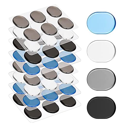 SAVITA 48 Piezas Amortiguadores de Tambor, Silicona Suave Adhesivo Gel Silenciadores de Tambor para Control de Sonido de Batería (4 Colores)