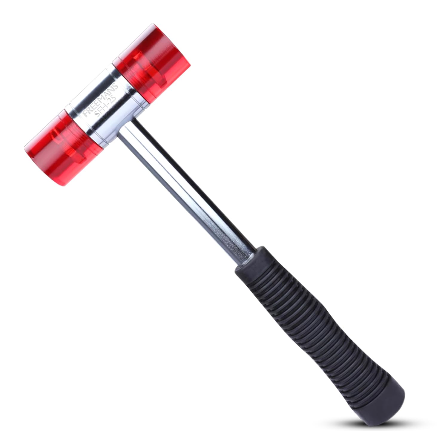 FREEMANS SFH25 Soft Face Acetate Mallet Hammer-25mm With Non-Slip Rubber Grip Handle For Bending and Shaping Metals || Tiles Fitting || Metal Forming || Industrial & Home Professional Use-image-47