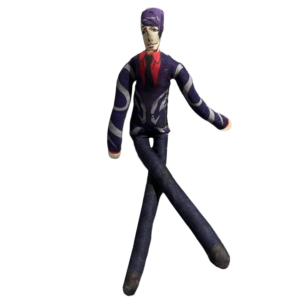 Xinchangda Tsukiyama Shu Plush Figurine Anime Tsukiyama Shu Plush 30cm Funny Soft Padded Figure Active Joint Figure Decoration Gift