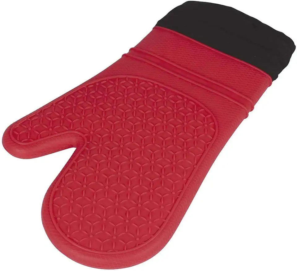 Mor - Luva Térmica de Silicone Manga Longa com Forro Vermelha