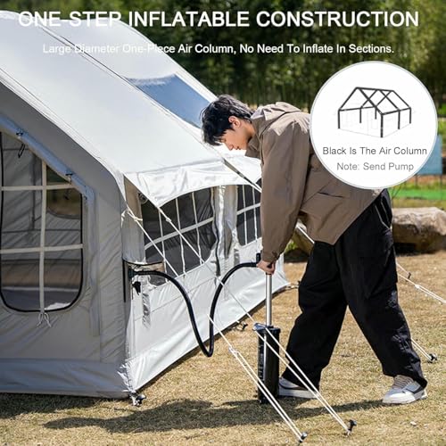 Carpa Inflable Burbuja Transparente 6m para Camping miniatura 6