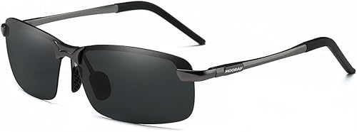 Miniatura 3 de MOORAY - Lentes de sol polarizados para hombre, protección frente a radiación UV, lentes de sol de moda para hombre, para pesca