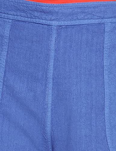 Image of oxolloxo Cotton Washed Shorts in Cobalt Blue