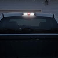 Vista 6 de Partsam 3ª luz de freno LED de repuesto para Ford F150 09-14 2009 2010 2011 2012 2013 2014 Tercera luz de freno LED transparente para techo